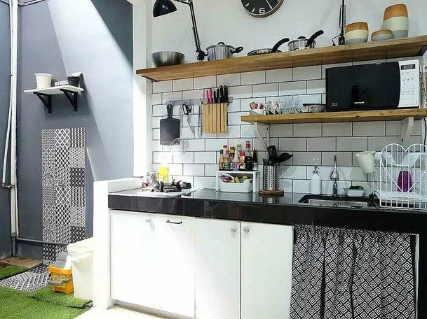 Kumpulan 10 Desain Dapur Kecil Minimalis Yang Super Manis